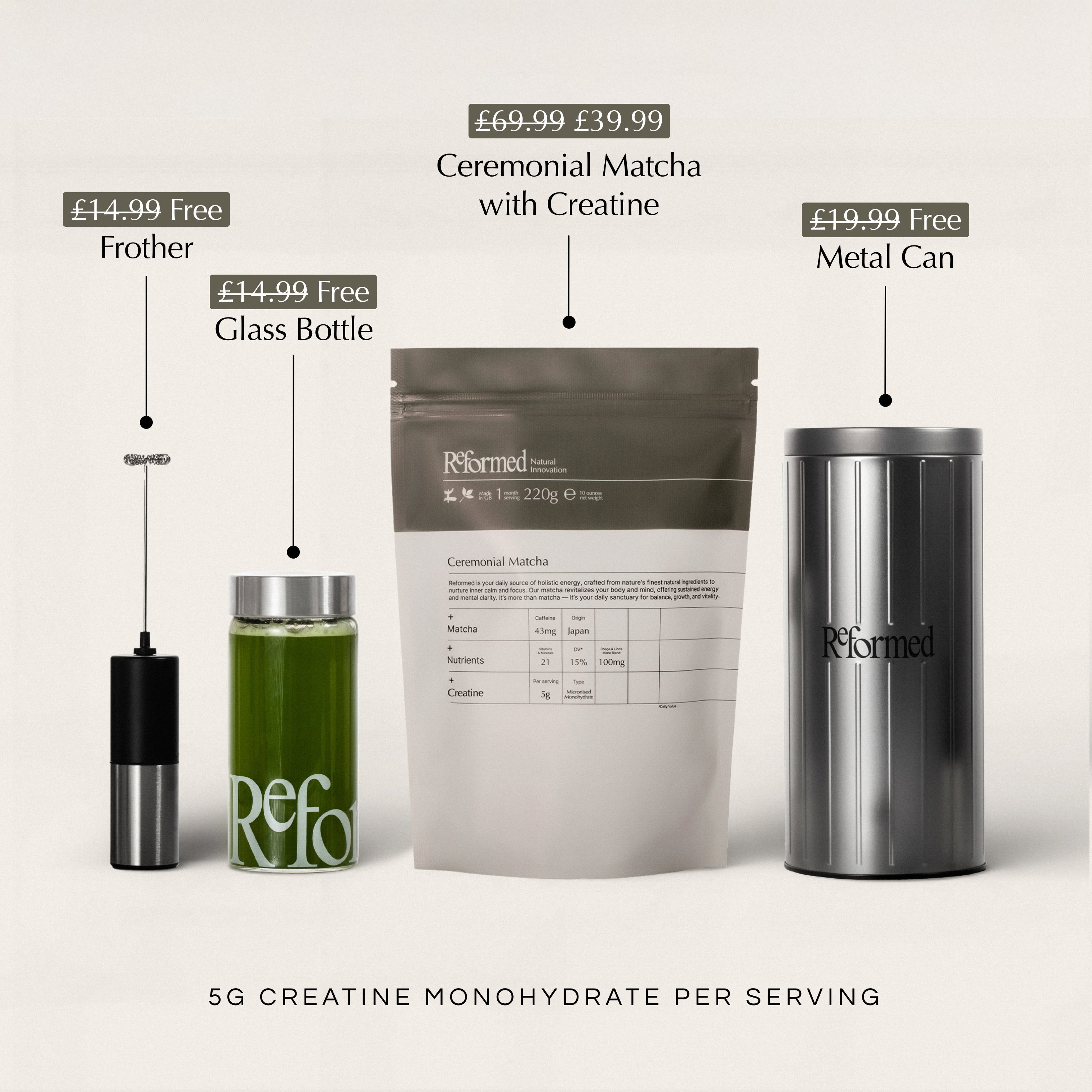 Matcha with Creatine