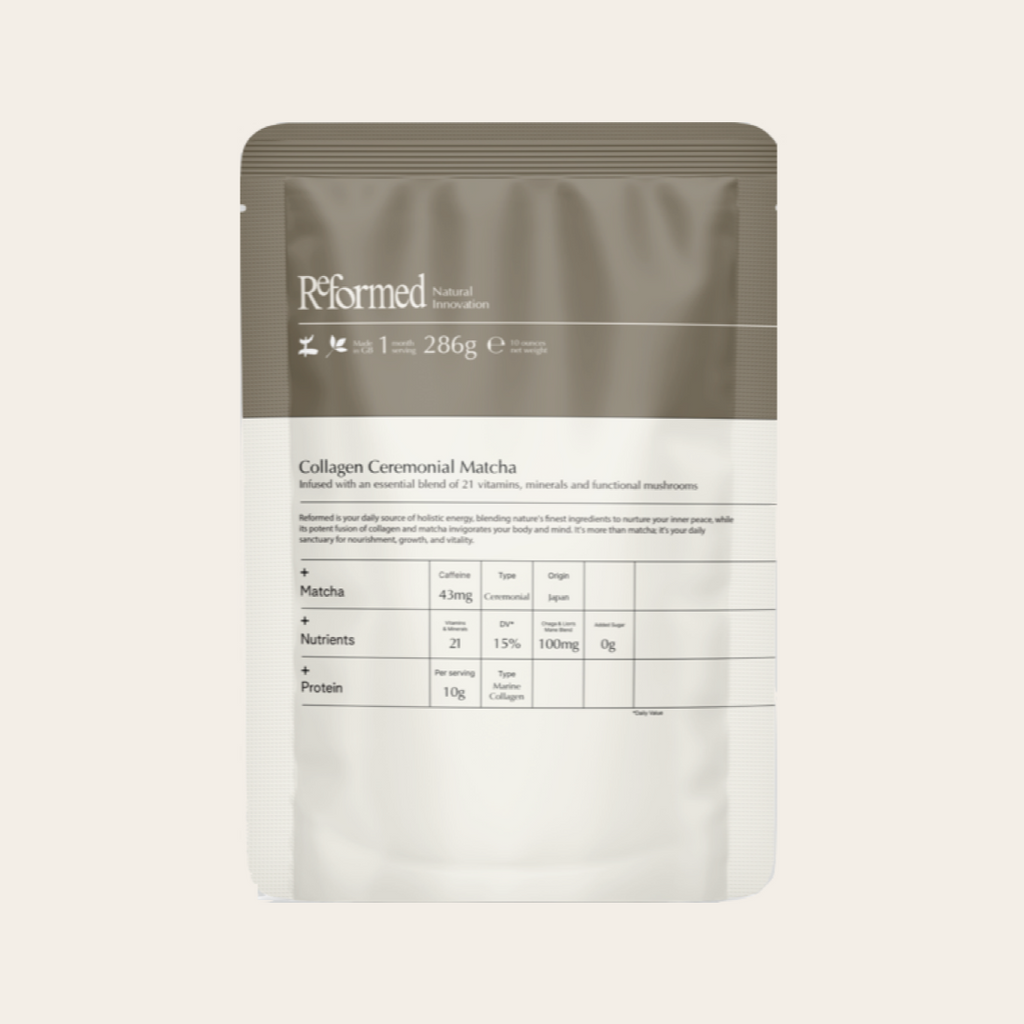 Matcha with Collagen + Coconut Add-on