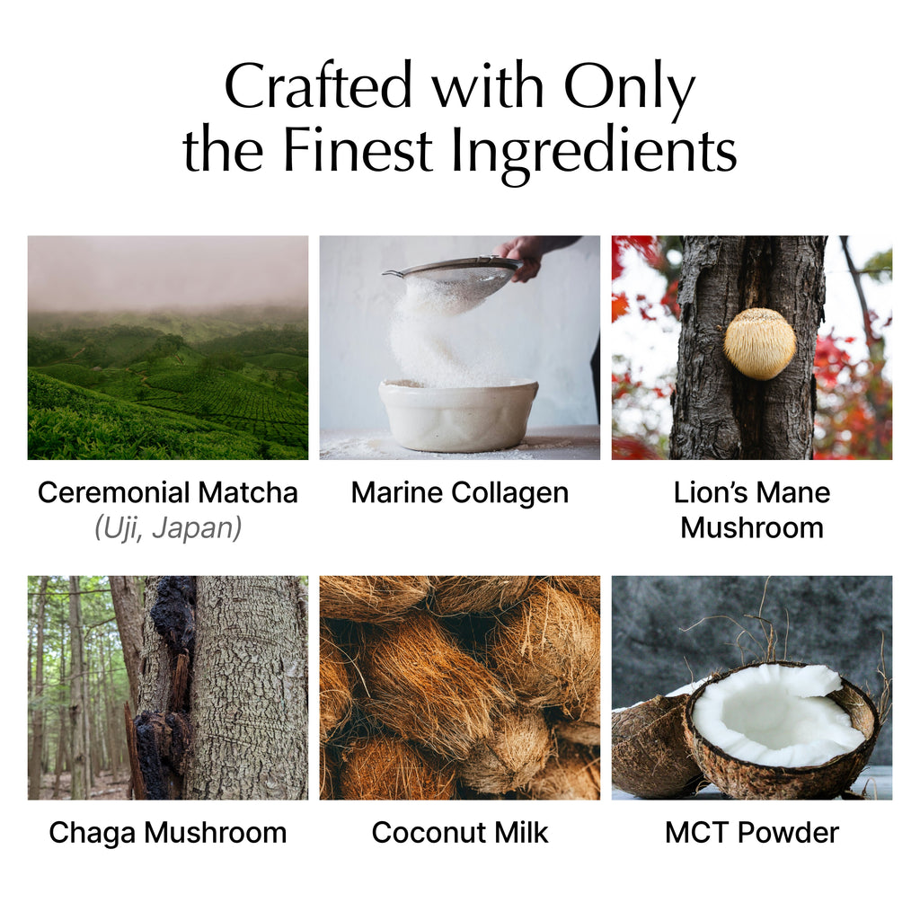 Coconut Matcha with Collagen