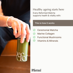 Matcha with Collagen + Coconut Add-on