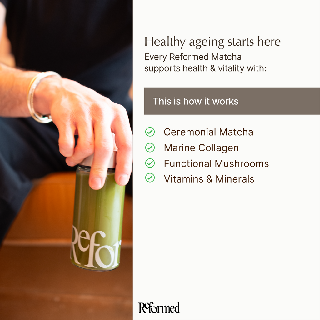 Coconut Matcha with Collagen