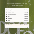 Strawberry Matcha with Collagen