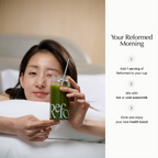 Matcha with Collagen + Coconut Add-on